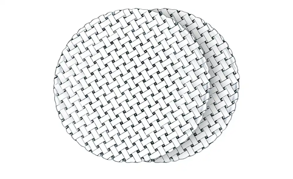 Nachtmann Glasteller 2er Set Bossa Nova BHT 32,9|33,1|5,2 cm