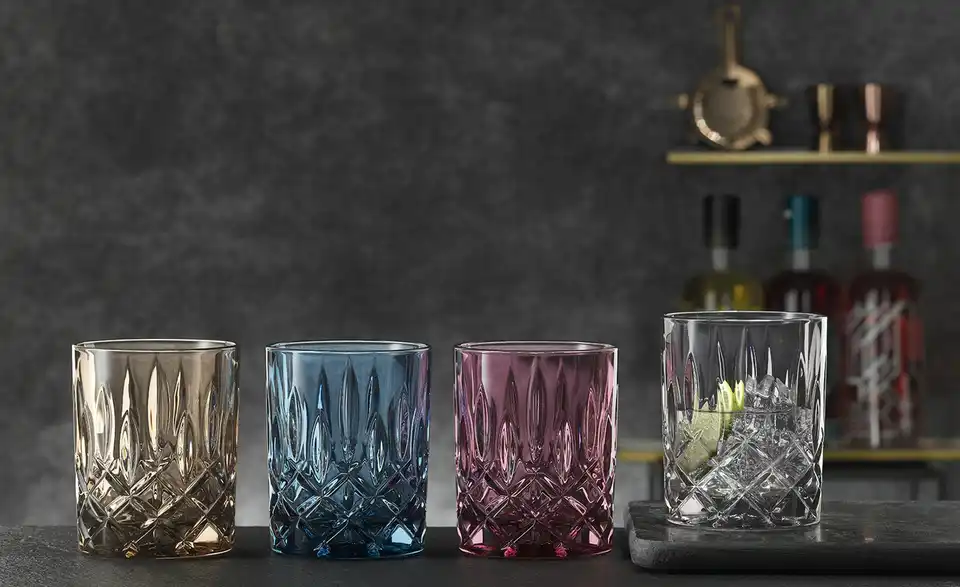 Nachtmann Whiskygläser 2er Set Noblesse H 10,2 cm, Ø 8,2 cm
