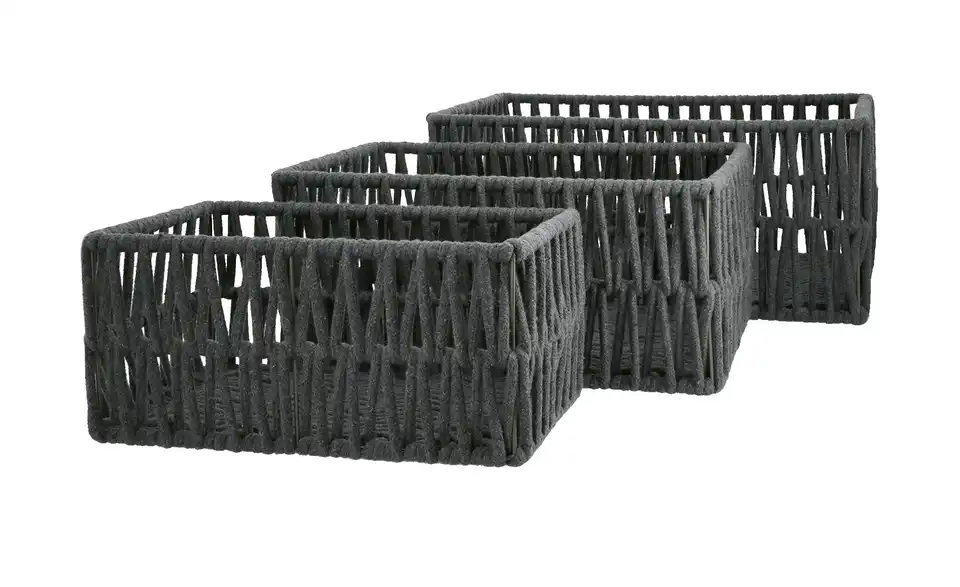 Regalkorb, 3er-Set BHT 40|18|30 cm