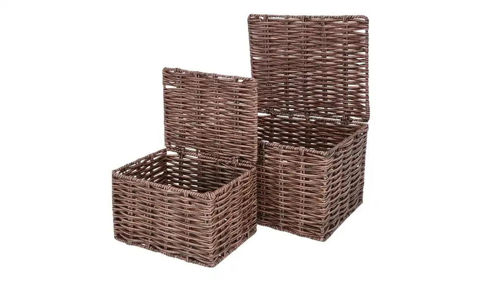 Aufbewahrungsbox, 2er Set BHT 20|13|16 cm