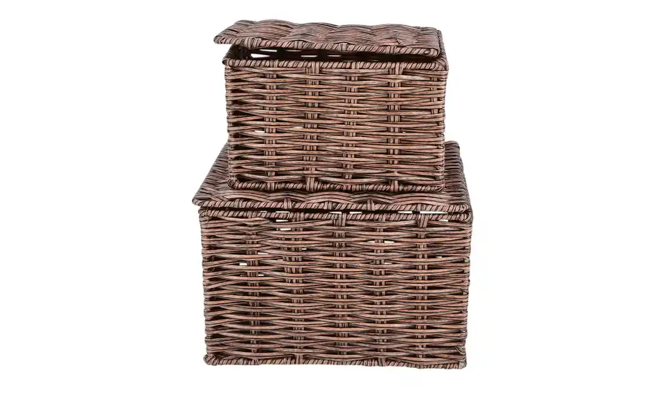 Aufbewahrungsbox, 2er Set BHT 20|13|16 cm