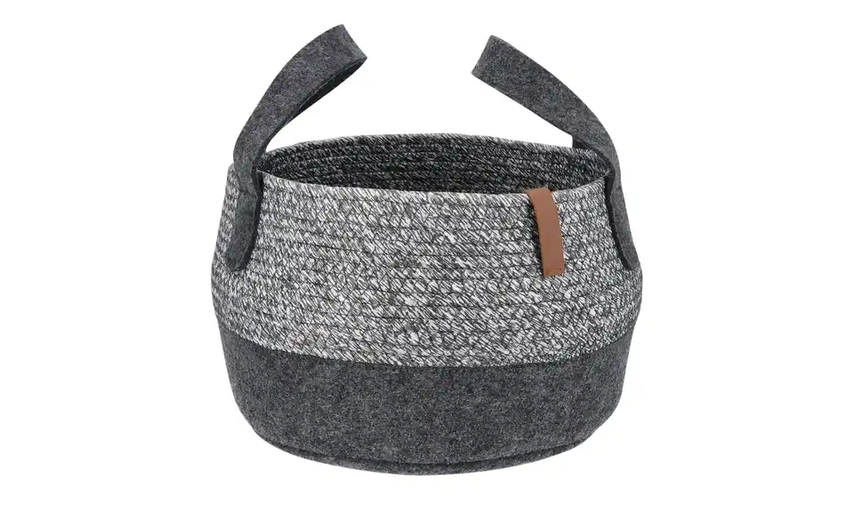 Aufbewahrungskorb H 18 cm, Ø 26 cm