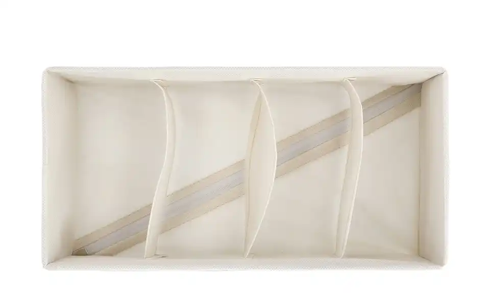 Aufbewahrungsbox mit Fächer BHT 30|11|15 cm