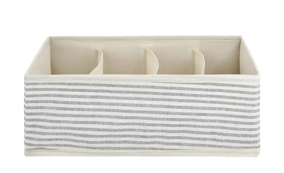 Aufbewahrungsbox mit Fächer BHT 30|11|15 cm