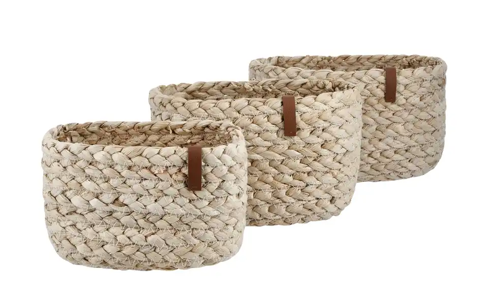 Aufbewahrungskörbe, 3er Set BHT 23|12|18 cm