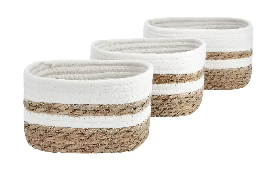 Aufbewahrungskörbe, 3er-Set BHT 23|13|18 cm