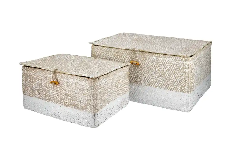 Aufbewahrungskorb, 2er Set BHT 38|19|28 cm