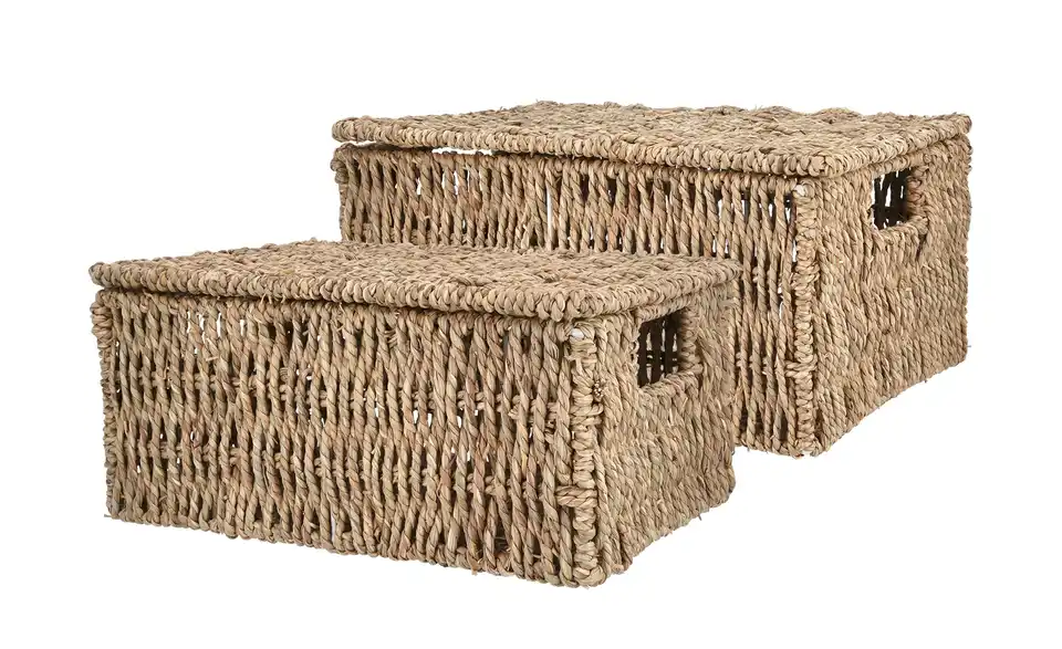 Aufbewahrungskorb, 2er Set BHT 33|15|24 cm