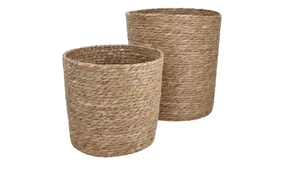 Aufbewahrungskorb, 2er Set H 38 cm, Ø 35 cm