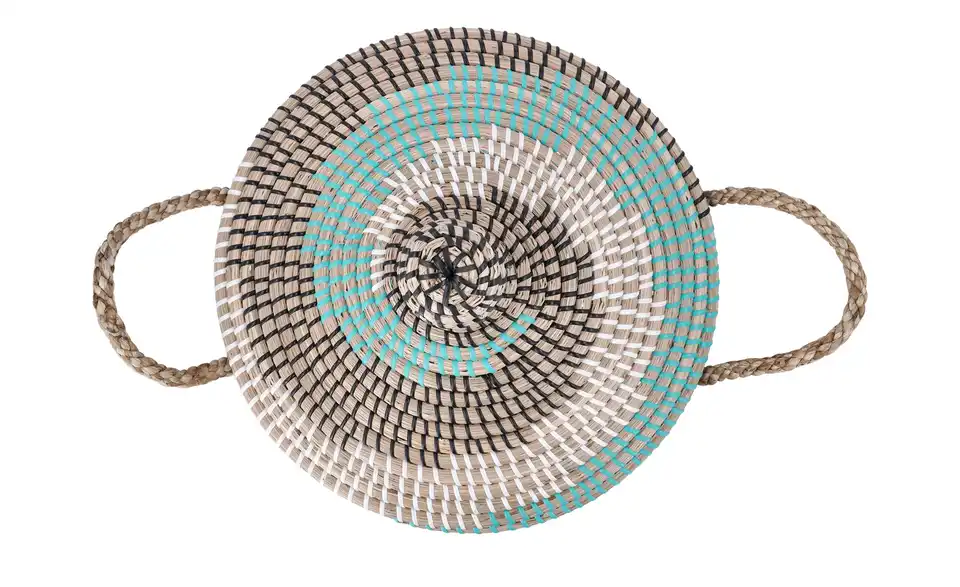Aufbewahrungskorb mit Deckel H 46 cm, Ø 31 cm