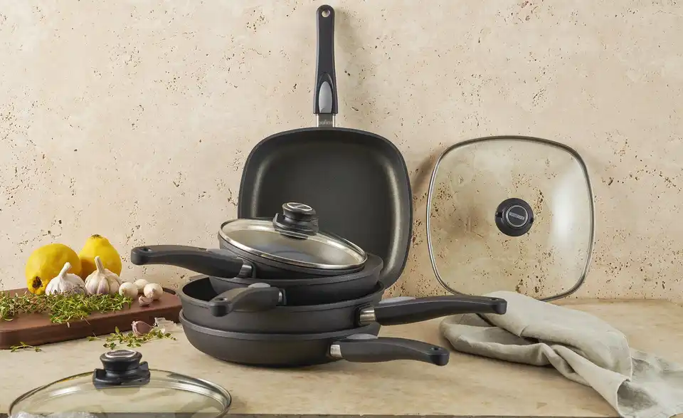 Meisterkoch Bratpfanne 28 cm GENIUS H 5 cm, Ø 28 cm