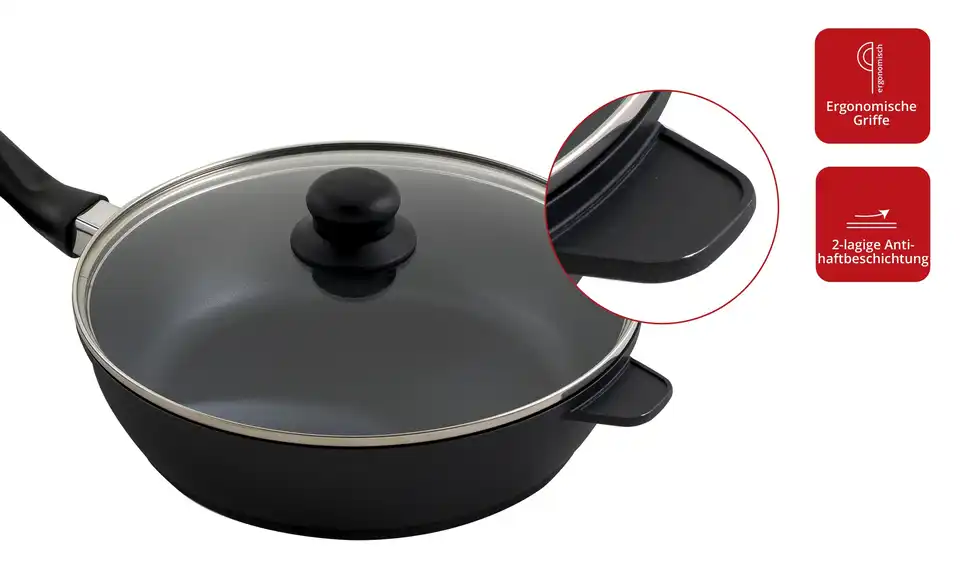 for friends Schmorpfanne 28cm Aluguss Ø 28 cm