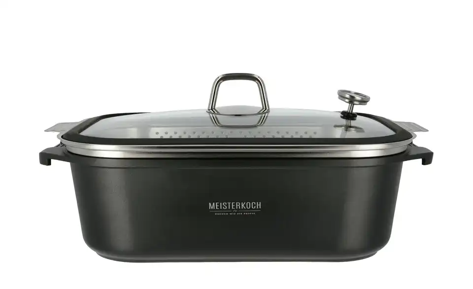 Meisterkoch Aluguss-Bräter, 3-teilig GUSTUS BHL 26|11|41 cm
