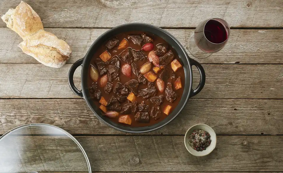 Meisterkoch Gusseisen-Servierpfanne OPUS H 7 cm, Ø 29,5 cm