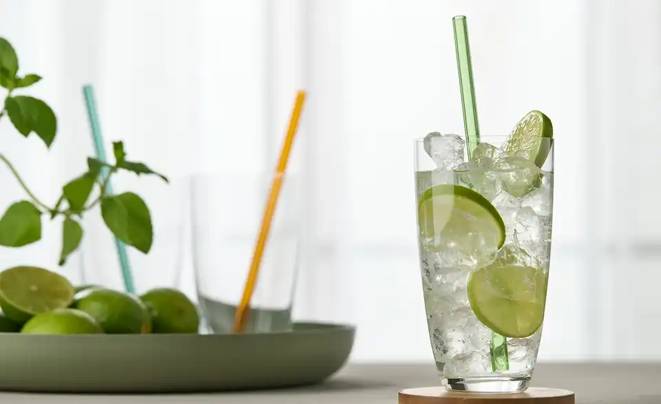 Peill+Putzler Glas-Trinkhalm-Set L 20 cm, Ø 0,8 cm Peill+Putzler Glas-Trinkhalm-Set L 20 cm, Ø 0,8 cm