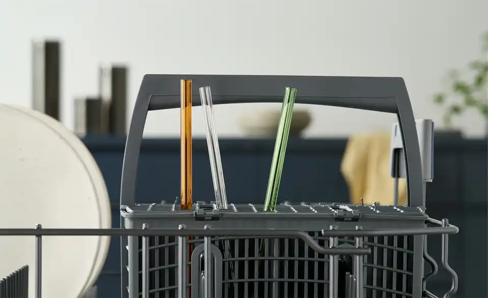 Peill+Putzler Glas-Trinkhalm-Set L 20 cm, Ø 0,8 cm