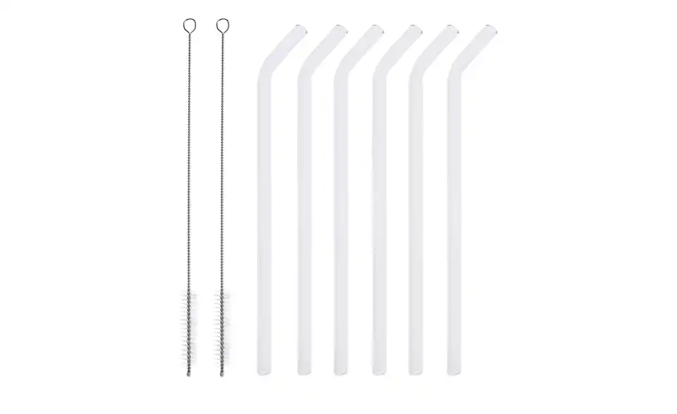 Peill+Putzler Glas-Trinkhalm-Set L 24 cm, Ø 0,8 cm Peill+Putzler Glas-Trinkhalm-Set L 24 cm, Ø 0,8 cm