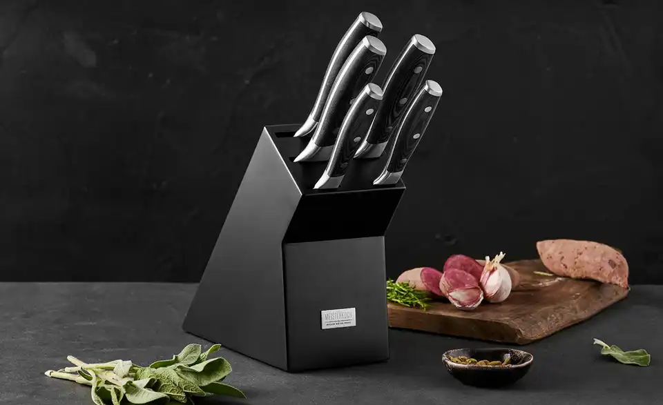 Meisterkoch Messerblock bestückt PRIMUS BHL 8|23|9,8 cm Meisterkoch Messerblock bestückt PRIMUS BHL 8|23|9,8 cm