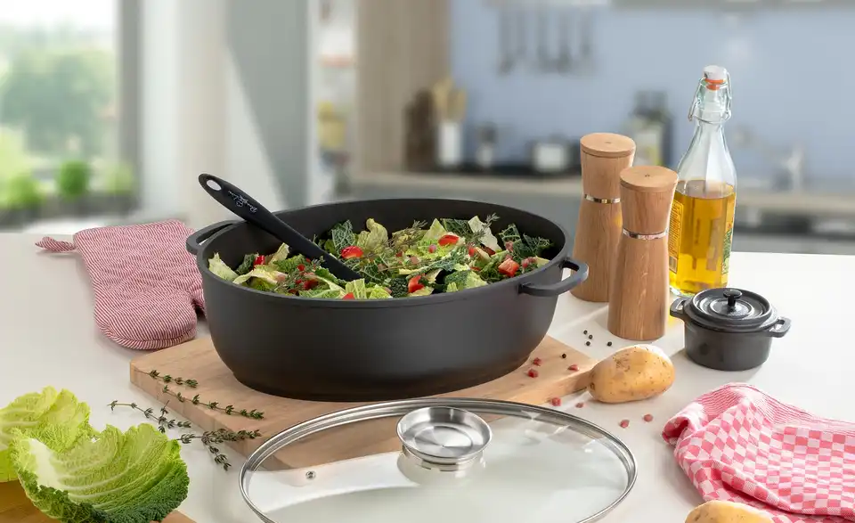 KHG Aromabräter aus Aluguss BHL 26|13,4|38 cm