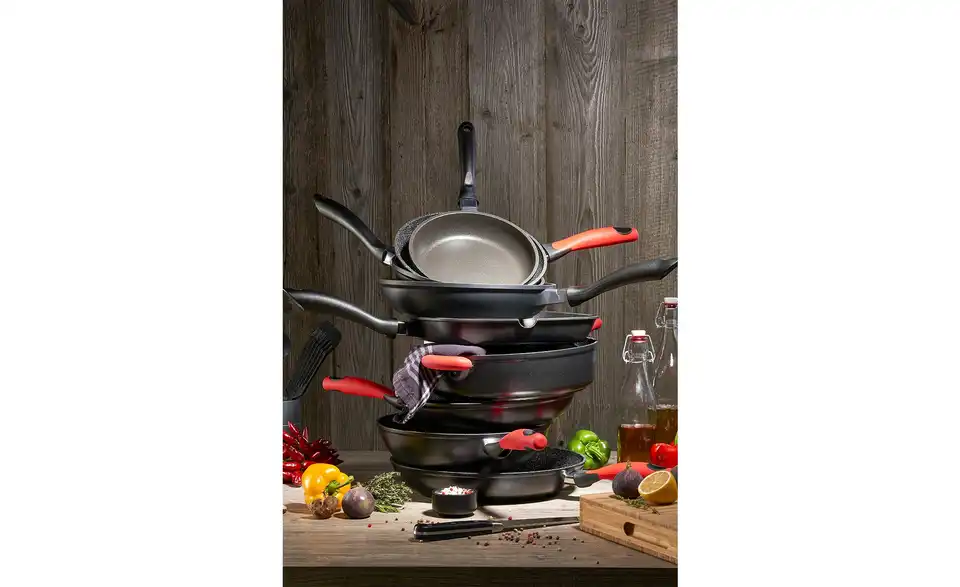 KHG Bratpfanne 28 cm H 5,7 cm, Ø 28 cm