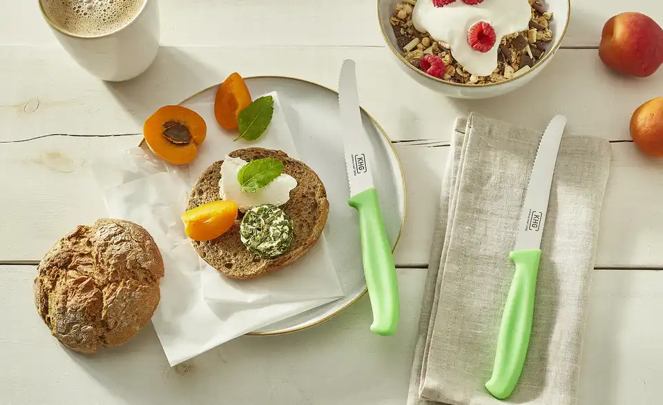 KHG Messerset 2-teilig L 22,8 cm