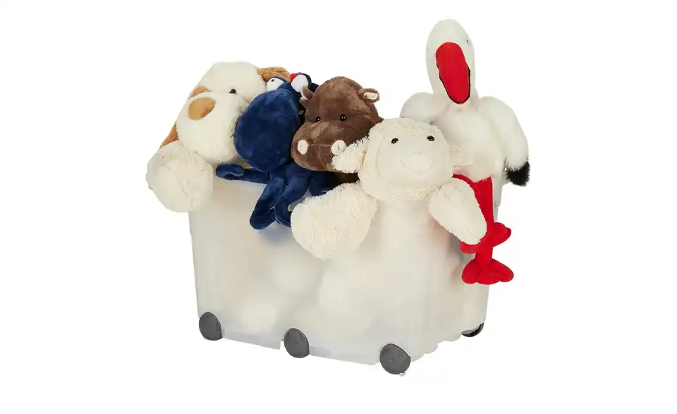 Rotho Rollbox mit Deckel Aufbewahrungsbox BHL 40|37|59,5 cm