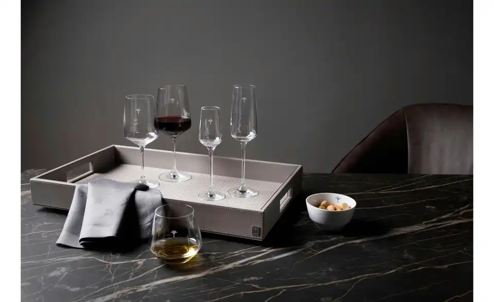 JOOP! Rotweinglas 2er-Set H 22,5 cm, Ø 8,8 cm