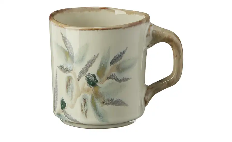 HOME STORY Tasse Olive H 10 cm, Ø 12 cm HOME STORY Tasse Olive H 10 cm, Ø 12 cm