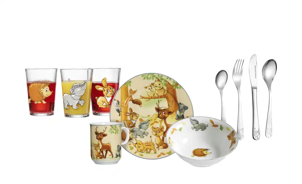 Ritzenhoff u0026 Breker Kinderset "Waldtiere" BHL 34|21|34 cm