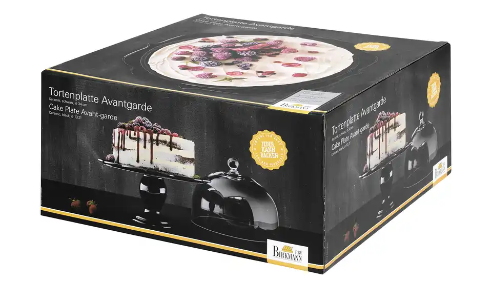 Birkmann Tortenplatte Avantgarde H 15,5 cm, Ø 34 cm