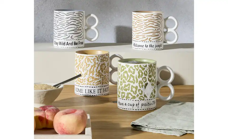 Peill+Putzler Kaffeebecher Wildnis H 9,5 cm, Ø 8 cm Peill+Putzler Kaffeebecher Wildnis H 9,5 cm, Ø 8 cm