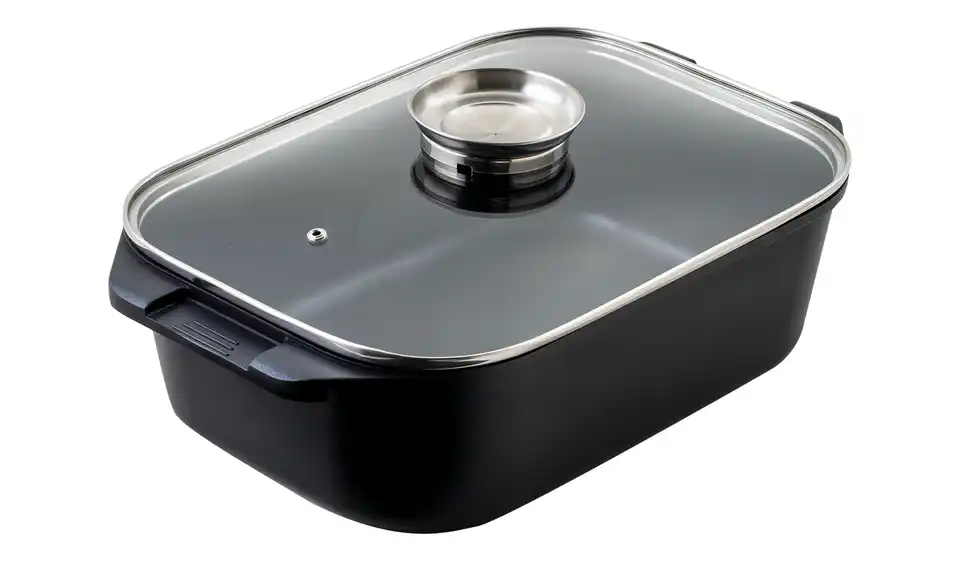 KHG Aromabräter aus Aluguss eckig BHL 41|12|26 cm