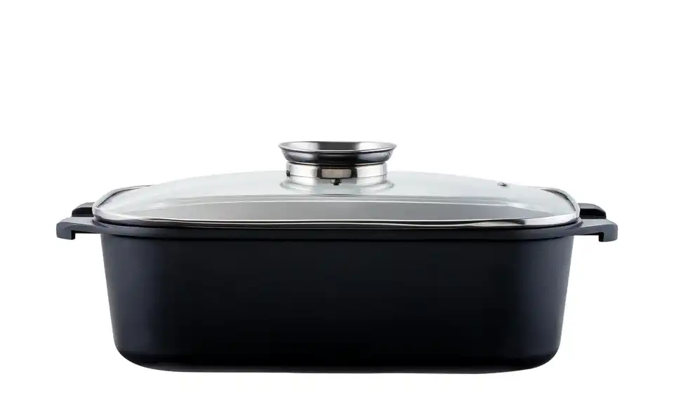 KHG Aromabräter aus Aluguss eckig BHL 41|12|26 cm