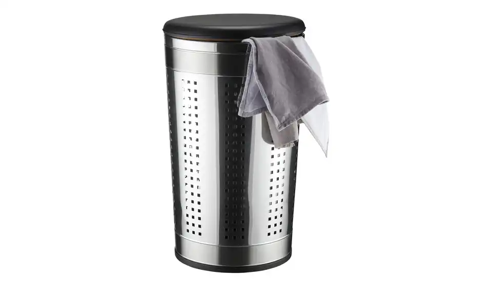 KHG Sitz-Wäschetonne \"Henry\" H 62 cm, Ø 35 cm