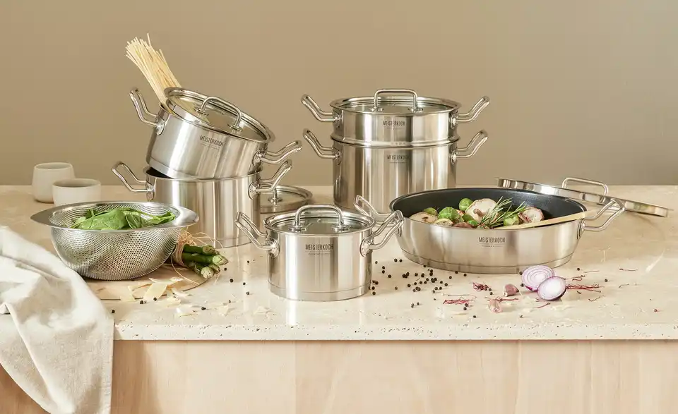 Meisterkoch Servierpfanne 32 cm MODUS H 7 cm, Ø 32 cm