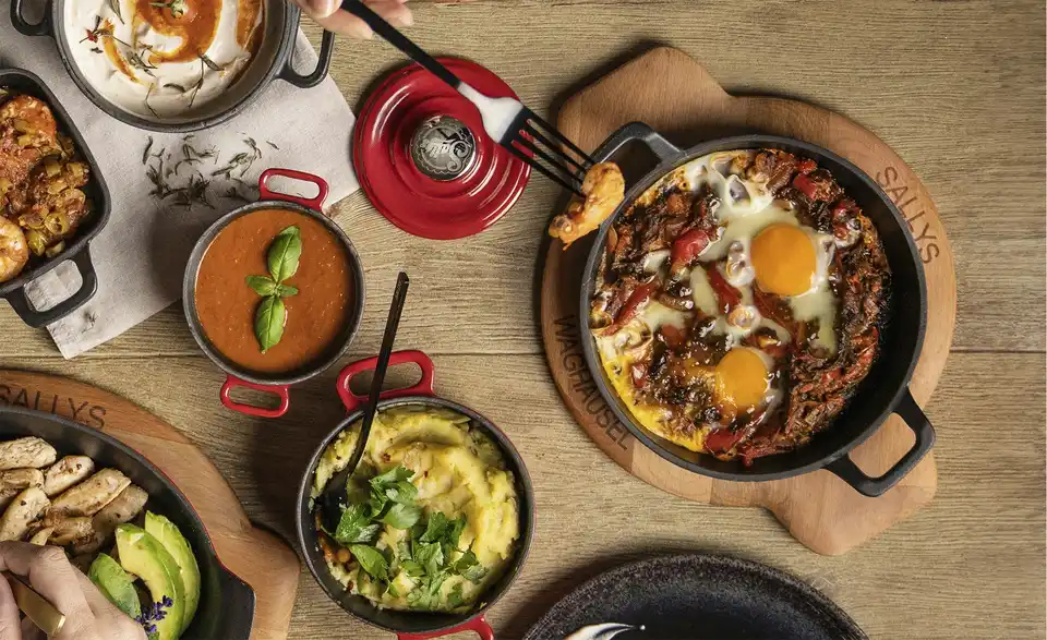 Sallys Servierpfanne Sallys H 3,6 cm, Ø 20 cm