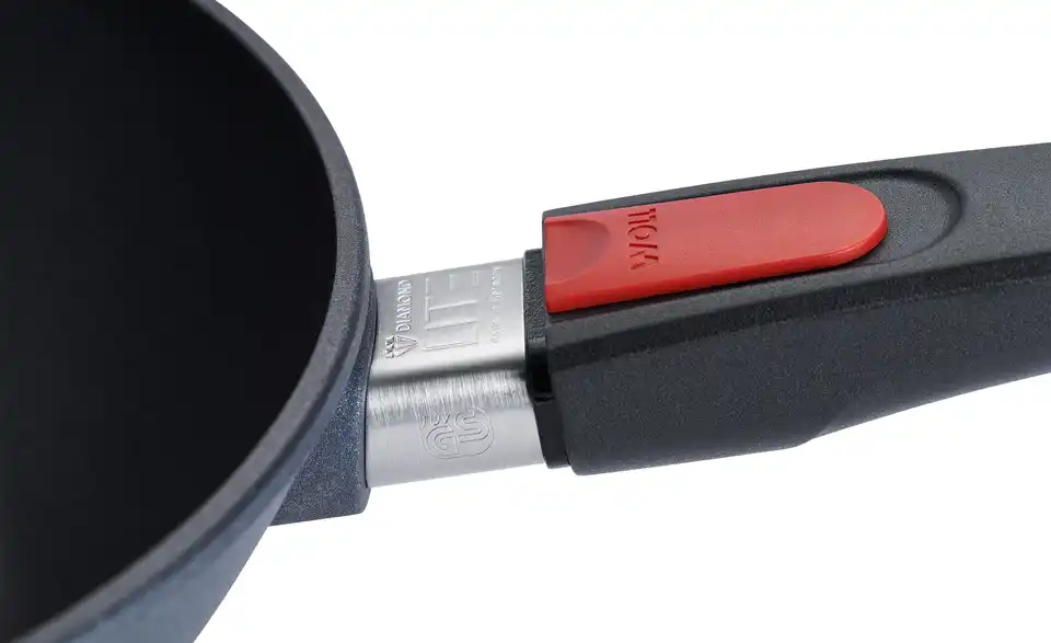 WOLL Guss-Wok- und Rührpfanne Diamond Lite H 9 cm, Ø 26 cm