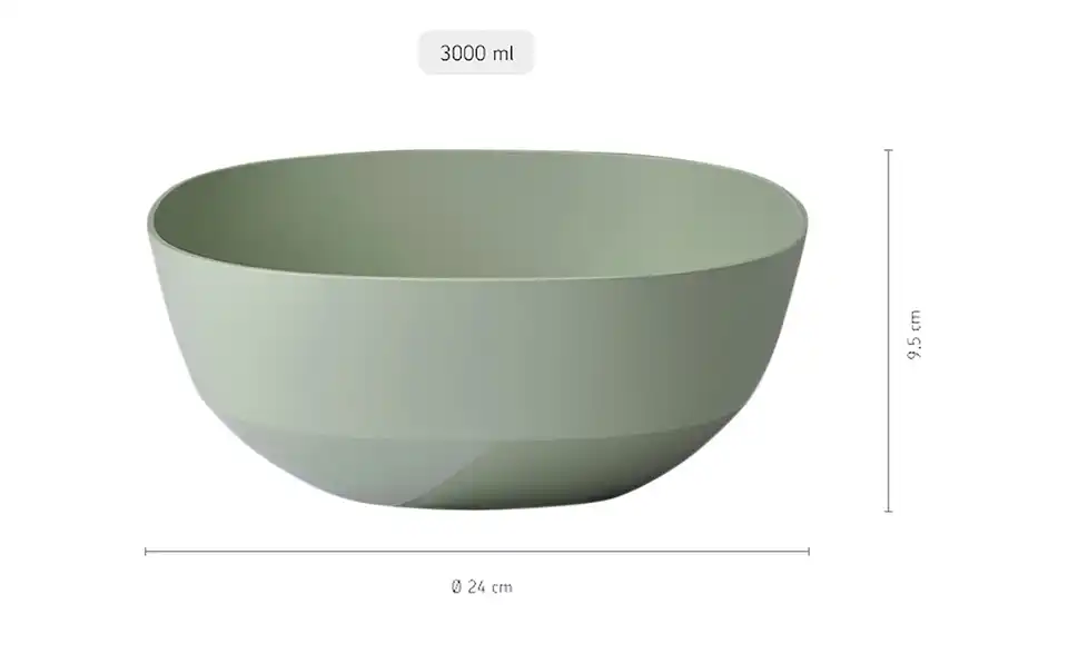 Mepal Servierschale Silueta H 9,5 cm, Ø 24 cm