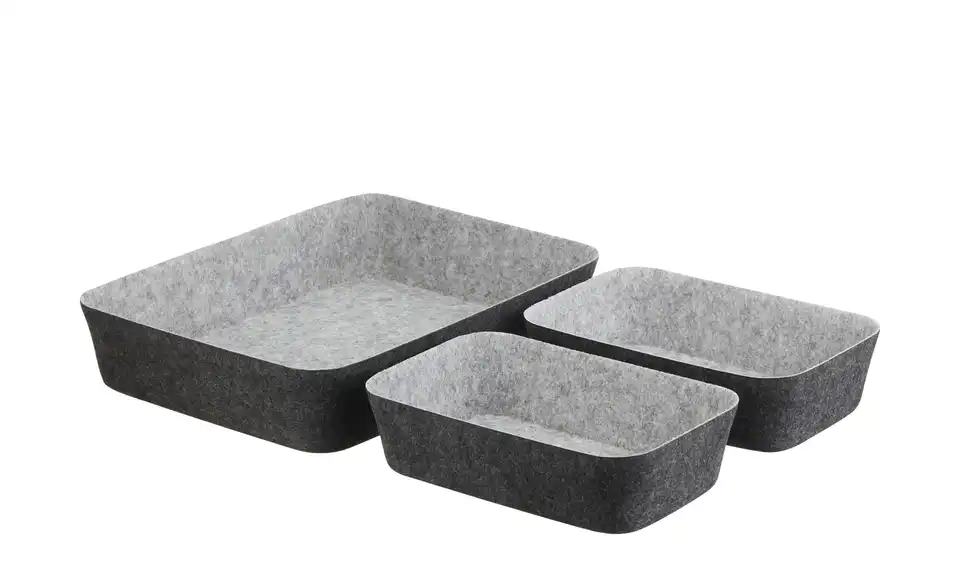 KHG Filzaufbewahrung BHT 34|26|7,5 cm