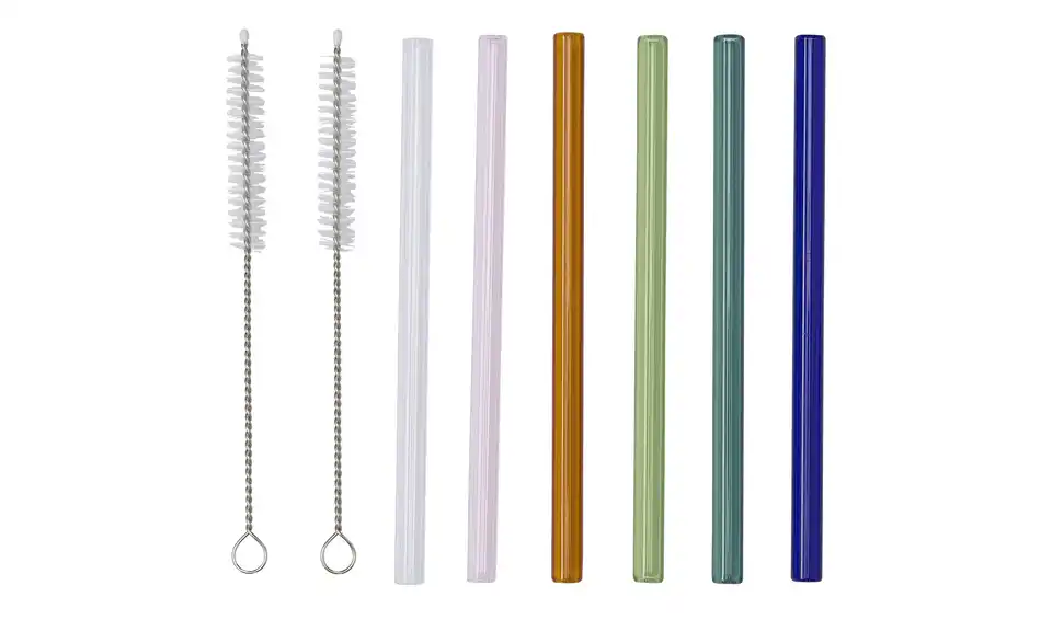 Peill+Putzler Glas-Trinkhalm-Set L 14 cm, Ø 0,8 cm Peill+Putzler Glas-Trinkhalm-Set L 14 cm, Ø 0,8 cm