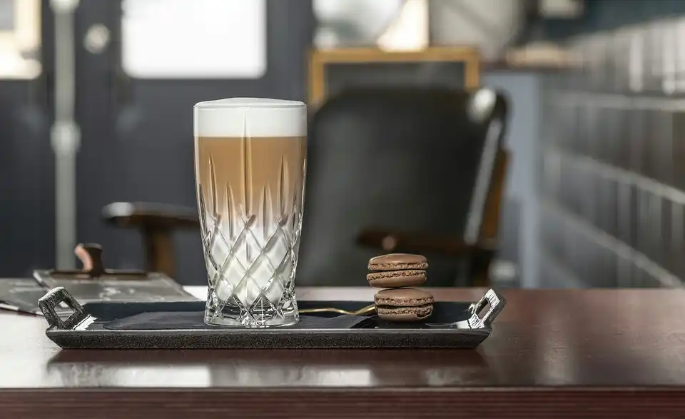 Nachtmann Latte Macchiato-Gläser 2er Set Noblesse BHT 8,2|16,2|16,4 cm