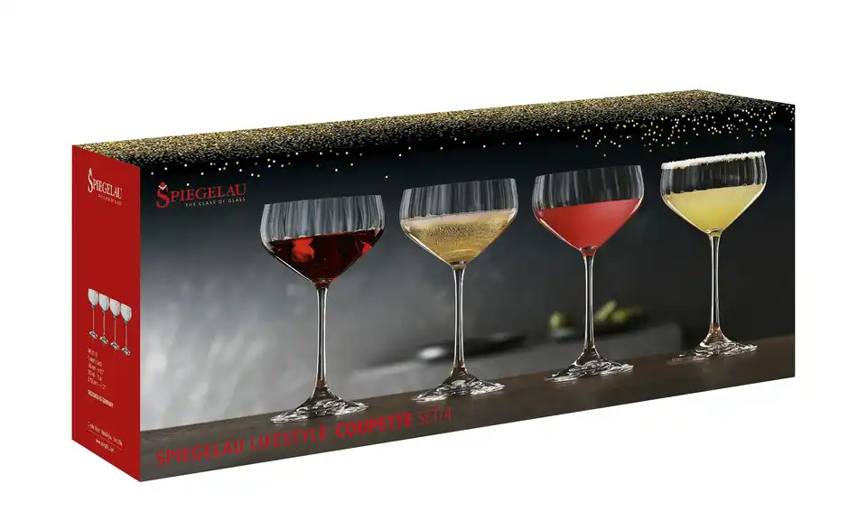 Spiegelau Coupettegläser Lifestyle BHT 43|17,7|11 cm