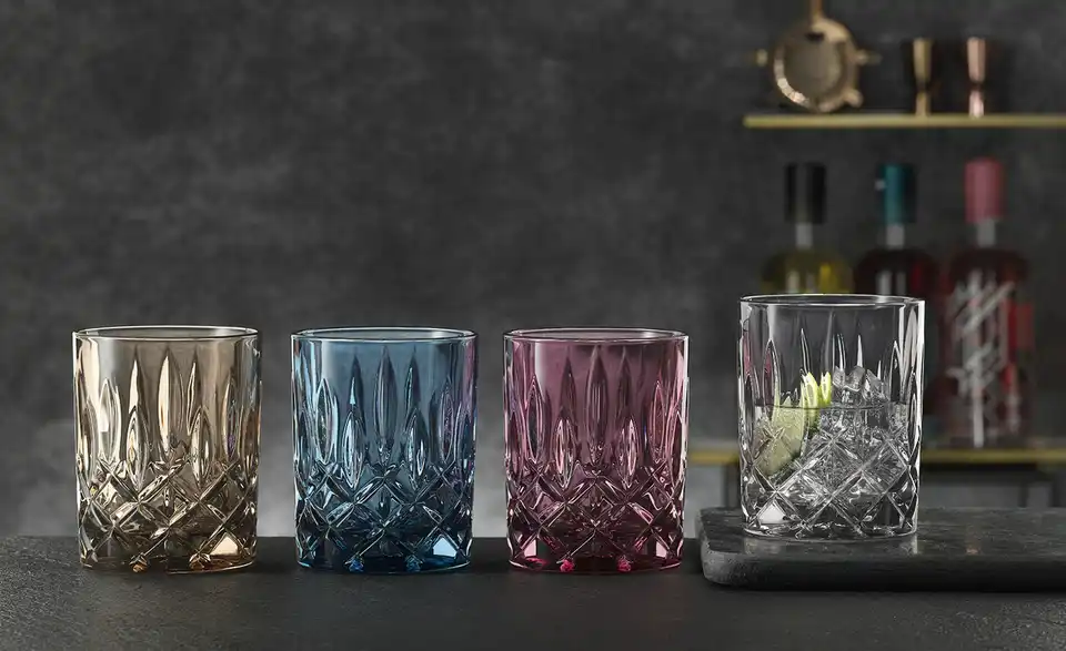 Nachtmann Whiskygläser 2er Set Noblesse H 10,2 cm, Ø 8,2 cm