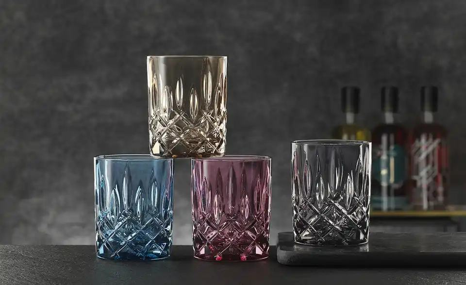 Nachtmann Whiskygläser 2er Set Noblesse H 10,2 cm, Ø 8,2 cm