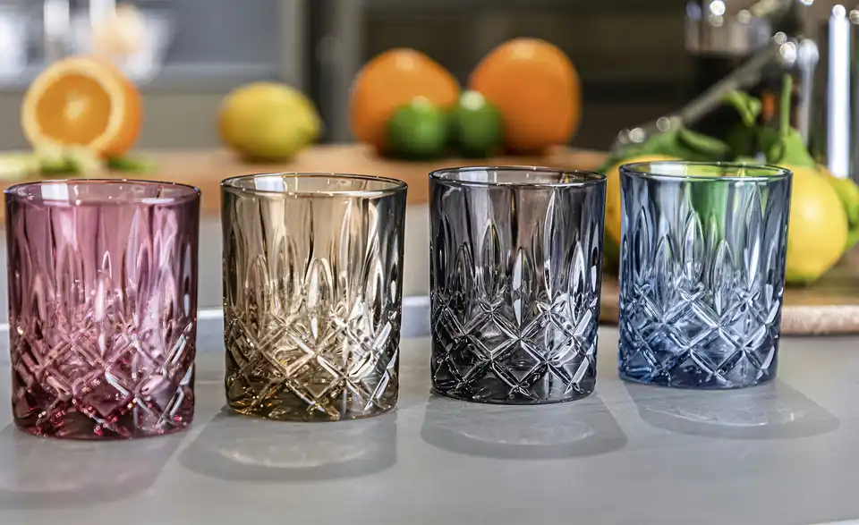 Nachtmann Whiskygläser 2er Set Noblesse H 10,2 cm, Ø 8,2 cm