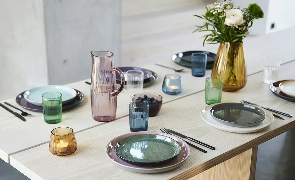 Bitz Gläserset Kusintha H 10,5 cm, Ø 14 cm