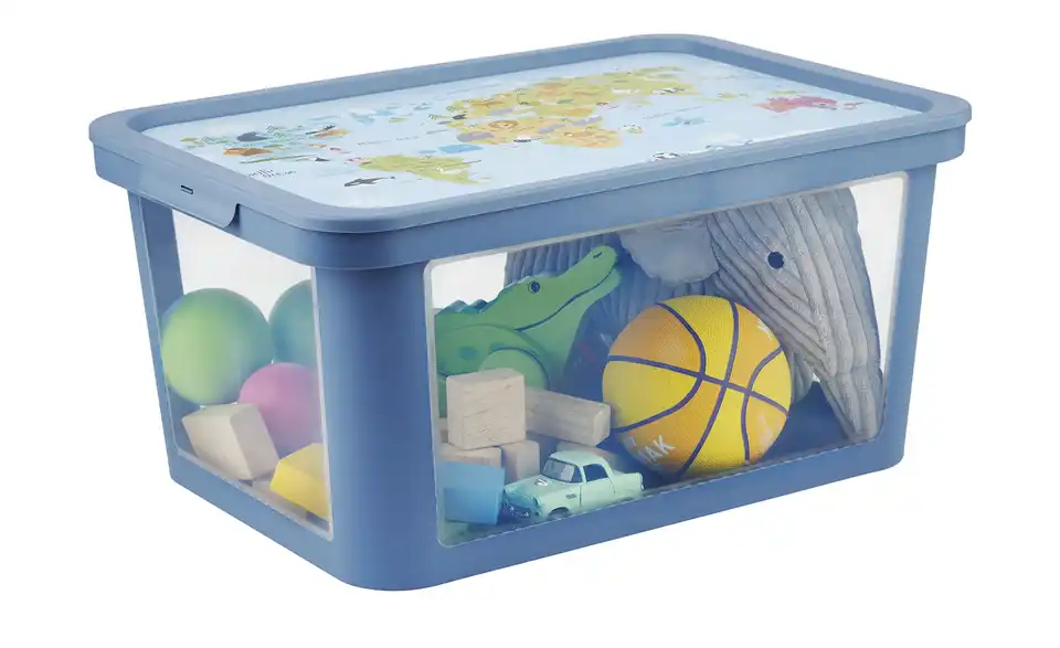 Rotho Aufbewahrungsbox 45 Liter Albris BHL 39|26,5|55,5 cm