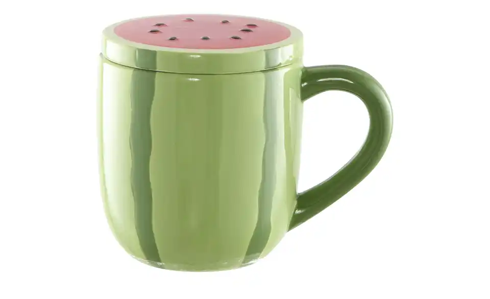 HOME STORY Tasse Melone H 11,5 cm, Ø 9,5 cm HOME STORY Tasse Melone H 11,5 cm, Ø 9,5 cm