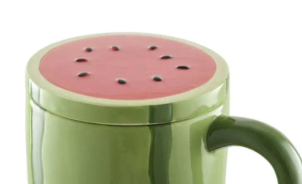 HOME STORY Tasse Melone H 11,5 cm, Ø 9,5 cm