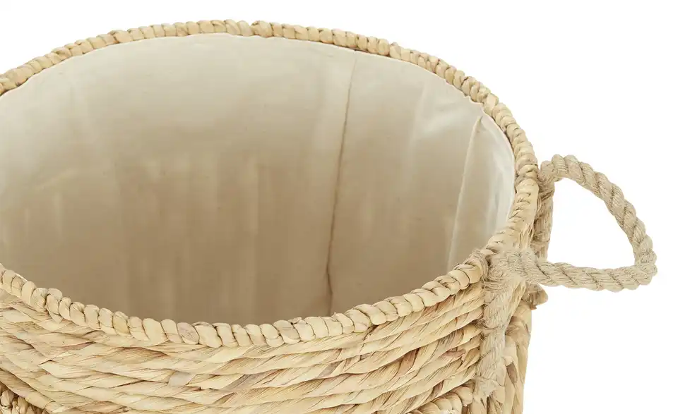 Wäschekorb mit Deckel H 52 cm, Ø 40 cm